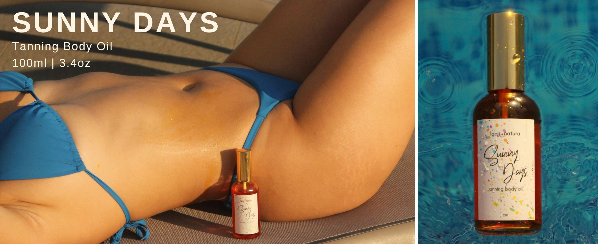 tanning oil